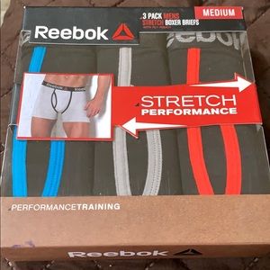 Reebok stretch performance boxer briefs